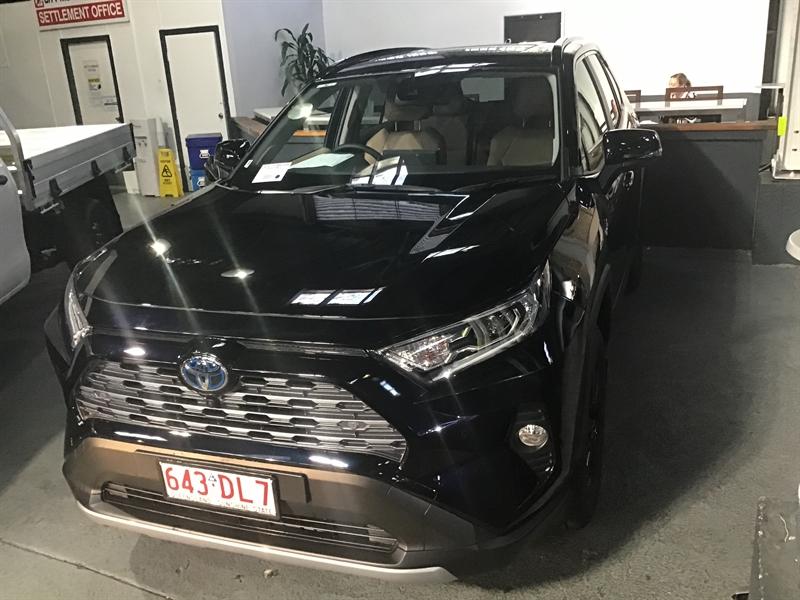 2021 TOYOTA RAV4 CRUISER AWD HYBRID AXAH54R BLACK CONTINUOUS VARIABLE