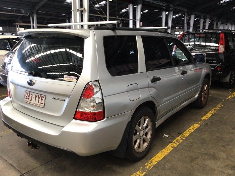 2006 SUBARU FORESTER X LUXURY MY06 SILVER 4 SP AUTO ELEC SPOR 4D WAGON