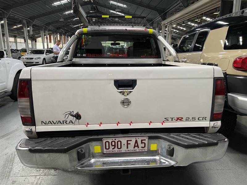 Nissan Navara St R X D My White Sp Manual Dual Cab P Up