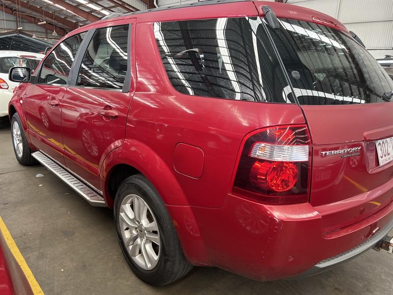 Ford Territory Ts Limited Edition Rwd Sy Mkii Red Sp Auto Seq