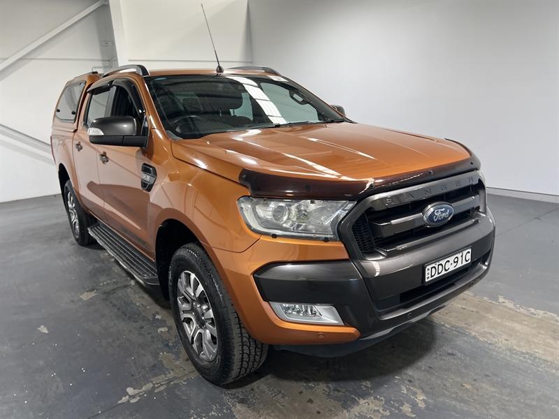 Ford Ranger Wildtrak X Px Mkii Orange Sp Automatic Dual