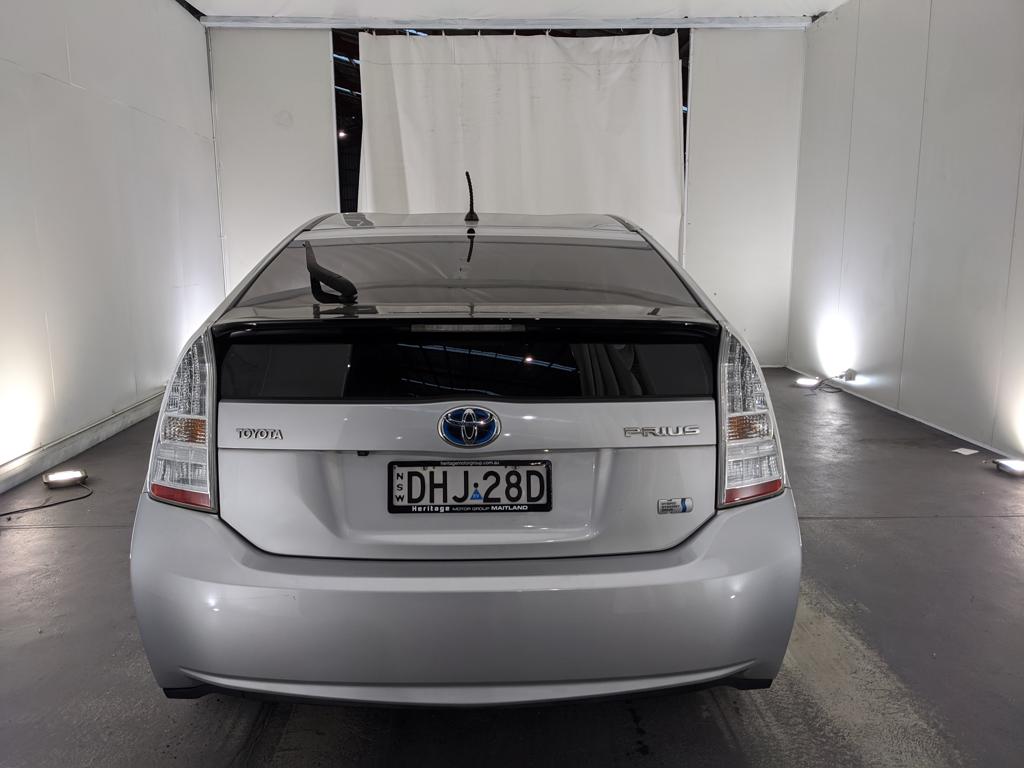 2010 Toyota Prius Hybrid Zvw30r Silver Continuous Variable 5d Hatchback 