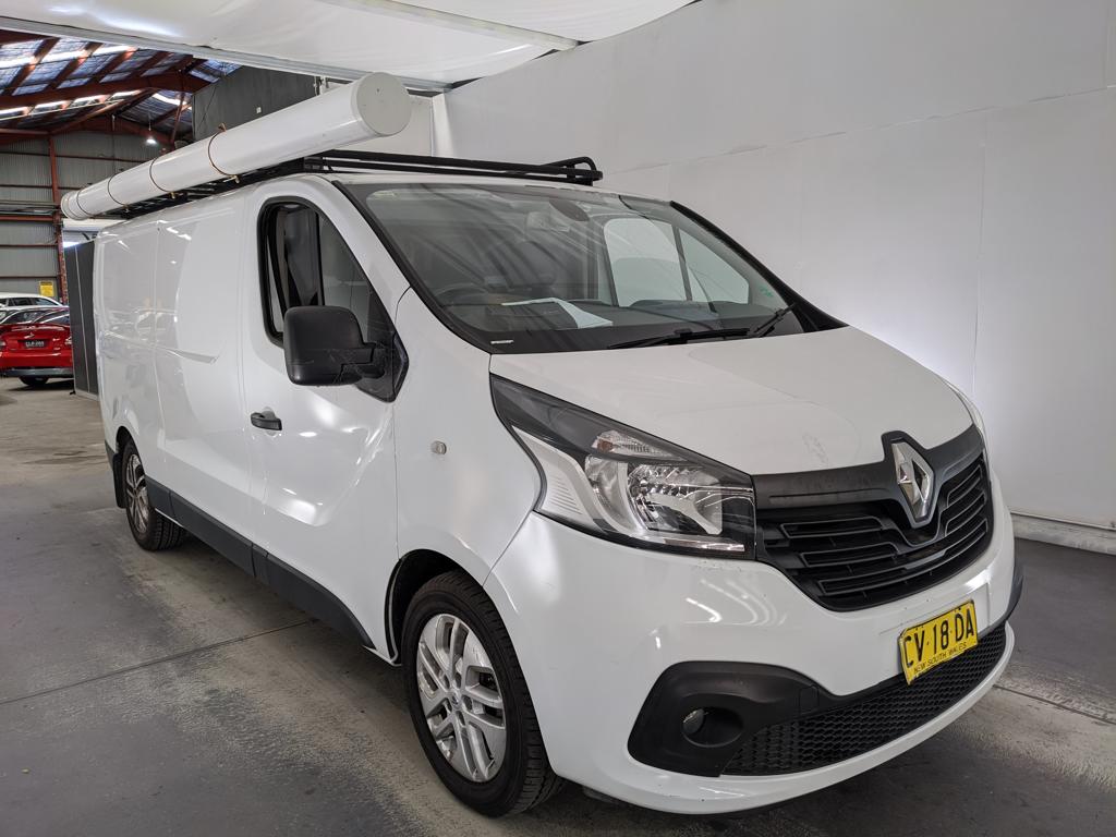 2016 RENAULT TRAFIC LWB X82 WHITE 6 SP MANUAL 4D VAN United Auctions NSW
