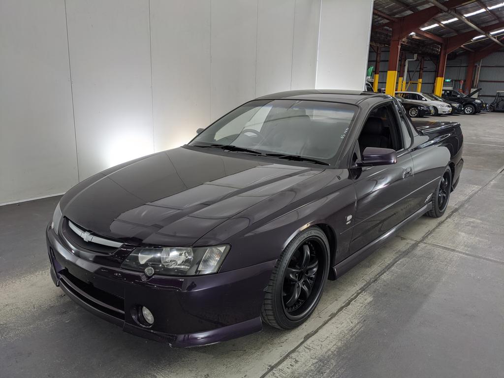 2004 HOLDEN COMMODORE SS VY PURPLE 6 SP MANUAL UTILITY United Auctions NSW