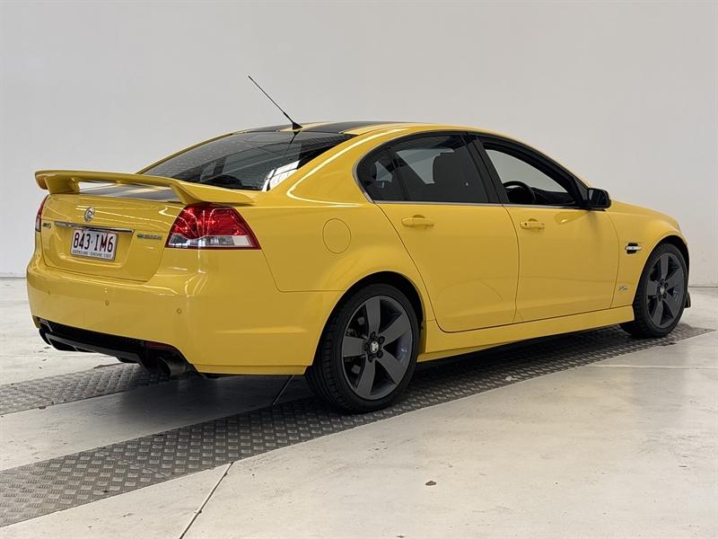 2012 HOLDEN COMMODORE SV6 Z-SERIES VE II MY12.5 YELLOW 6 SP AUTOMATIC ...