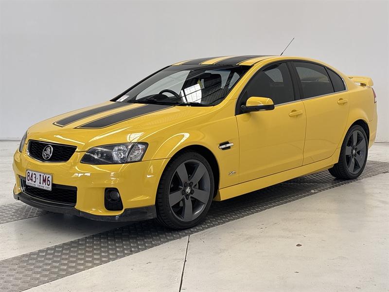 2012 HOLDEN COMMODORE SV6 Z-SERIES VE II MY12.5 YELLOW 6 SP AUTOMATIC ...