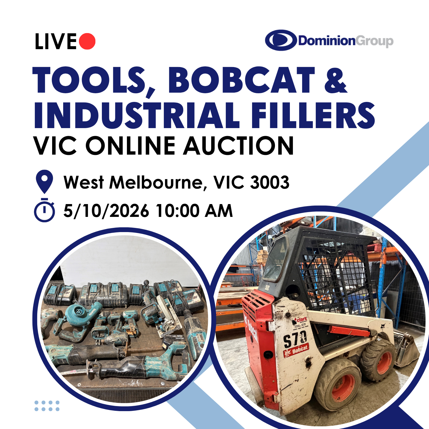 (VIC) Tools, Bobcat & Industrial Fillers [865]