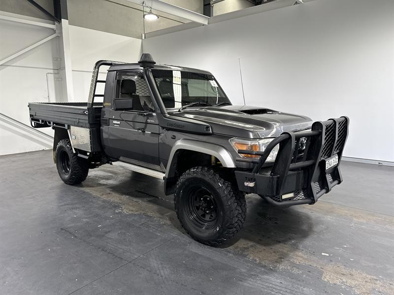 ティア 2017 TOYOTA LANDCRUISER GXL (4x4) VDJ79R GREY 5 SP MANUAL C/CHAS