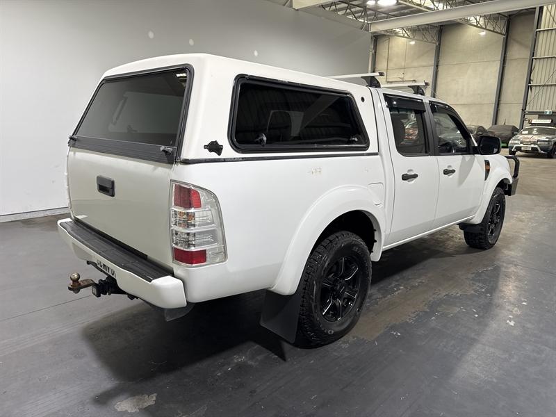 2009 FORD RANGER XL (4x4) PK COOL WHITE 5 SP MANUAL DUAL CAB P/UP F3 ...