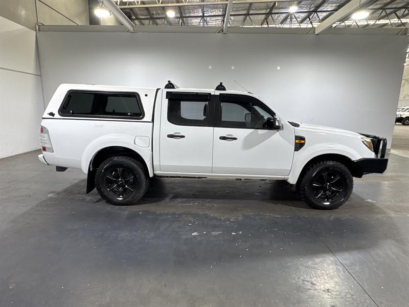 2009 FORD RANGER XL (4x4) PK COOL WHITE 5 SP MANUAL DUAL CAB P/UP F3 ...