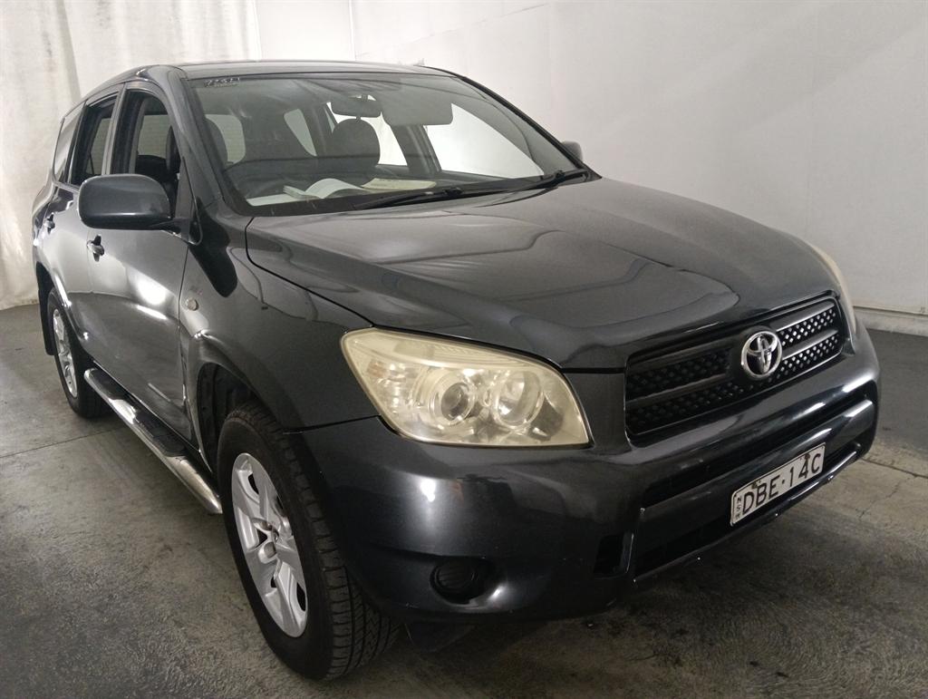 2008 TOYOTA RAV4 CV6 GSA33R 08 UPGRADE BLACK 5 SP AUTOMATIC 4D WAGON ...