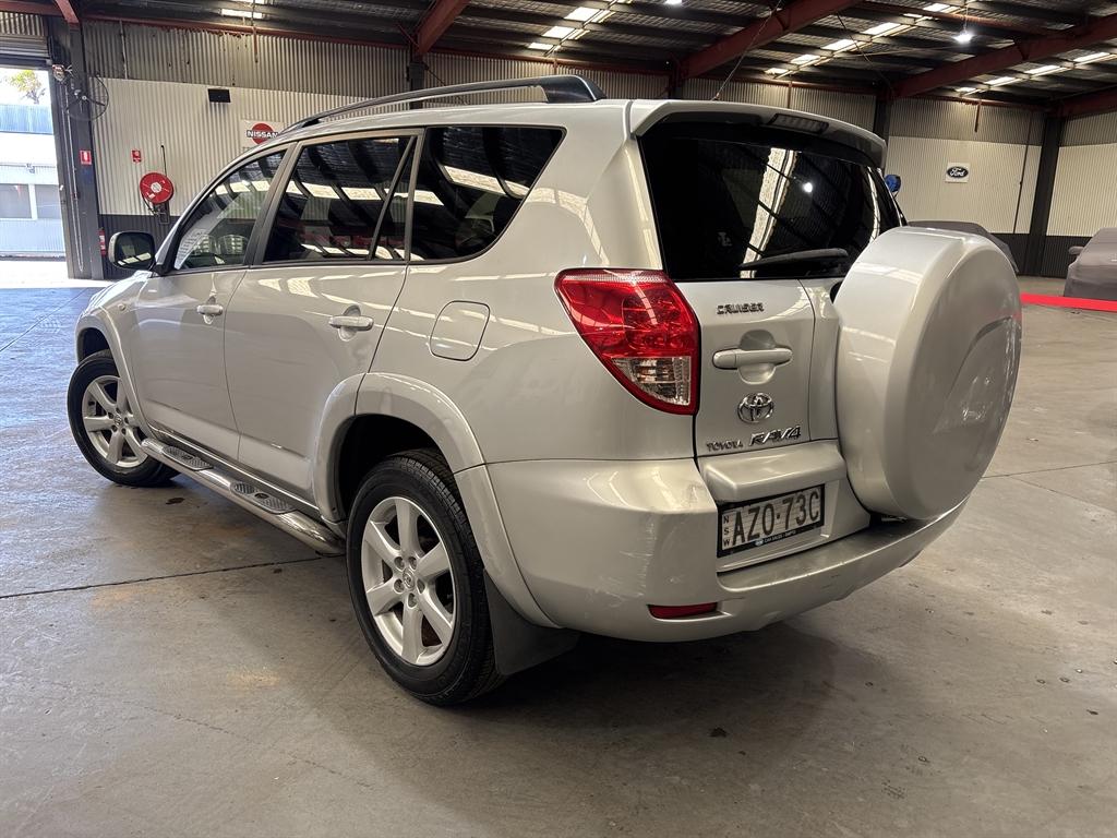 2006 TOYOTA RAV4 CRUISER (4x4) ACA33R SILVER 4 SP AUTOMATIC 4D WAGON ...