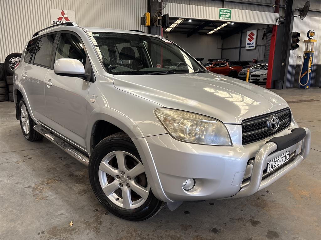 2006 TOYOTA RAV4 CRUISER (4x4) ACA33R SILVER 4 SP AUTOMATIC 4D WAGON ...