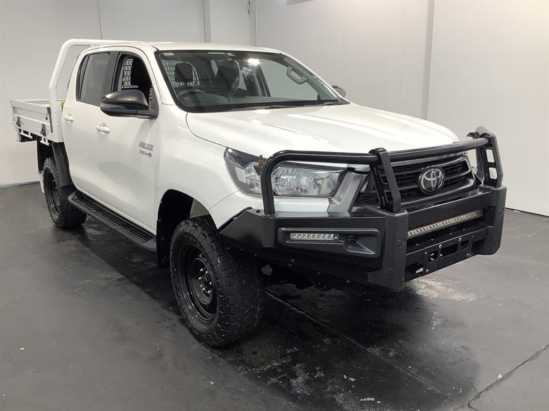 2022 TOYOTA HILUX SR (4x4) GUN126R GLACIER WHITE 6 SP AUTOMATIC DOUBLE ...
