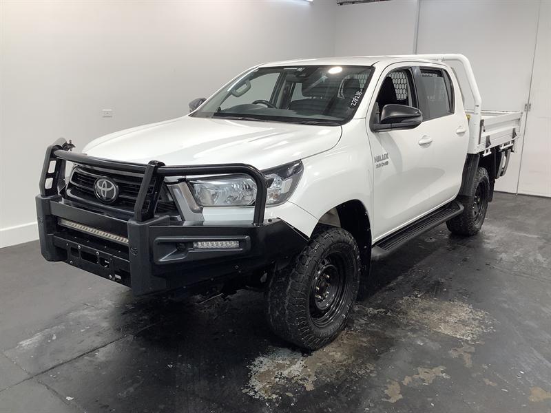 2022 TOYOTA HILUX SR (4x4) GUN126R GLACIER WHITE 6 SP AUTOMATIC DOUBLE ...