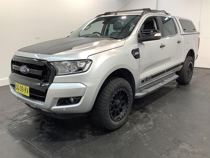 2017 FORD RANGER FX4 SPECIAL EDITION PX MKII MY17 SILVER 6 SP AUTOMATIC ...