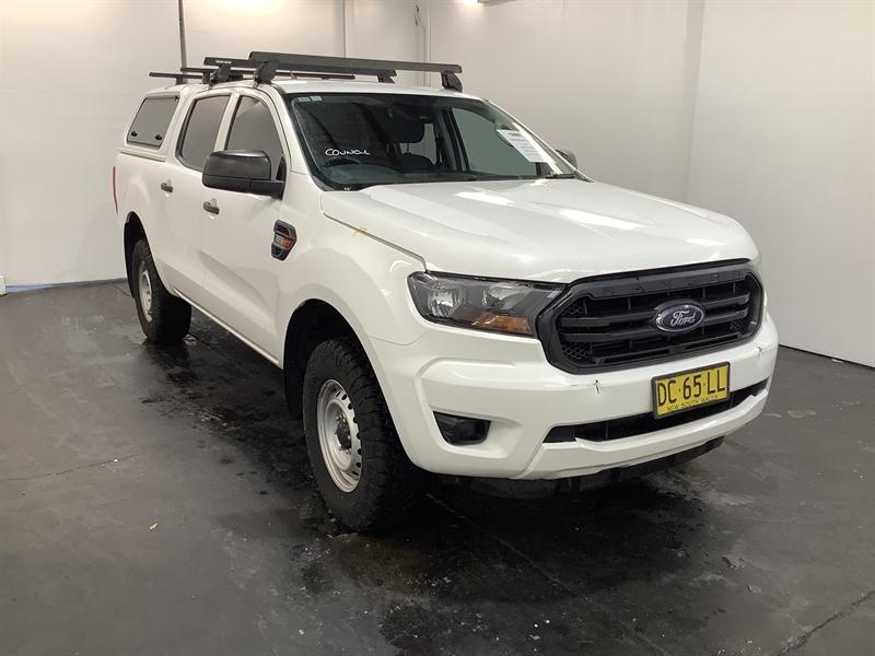 2021 FORD RANGER XL 2.2 (4x4) PX MKIII MY21.25 WHITE 6 SP AUTOMATIC ...